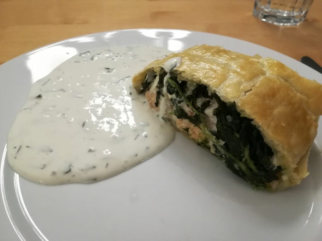 Spinatstrudel