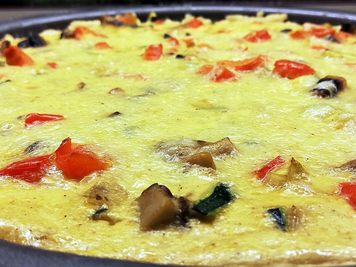 Quiche – mit Gemüse