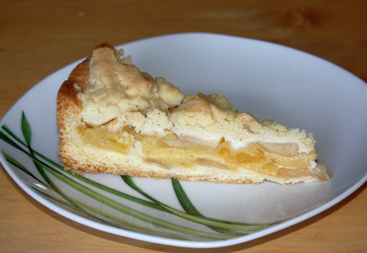 Apfelkuchen mit Vanillepudding – Wolfi*s Kochblog